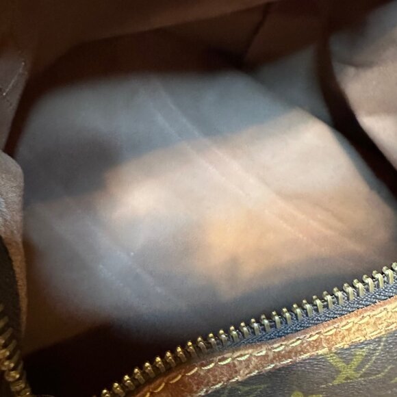 Authentic Louis Vuitton Monogram Coated Canvas Sac Souple 45 Boston Travel Bag - Picture 16 of 17